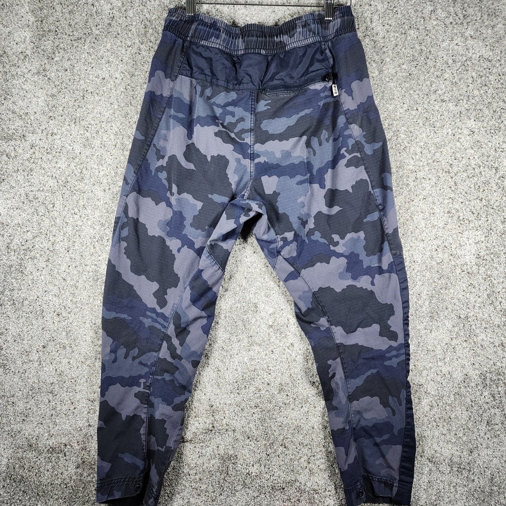 Nike NSW Jogger Pants Mens Small Blue Camo Ripstop Nylon Overlay Excellent - Picture 6 of 16